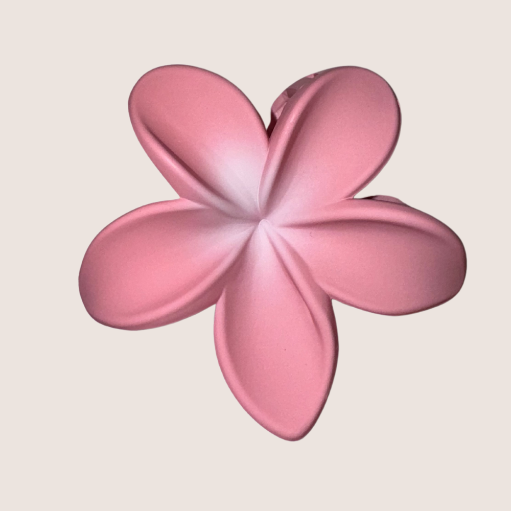 Matte Flower Hair Clip