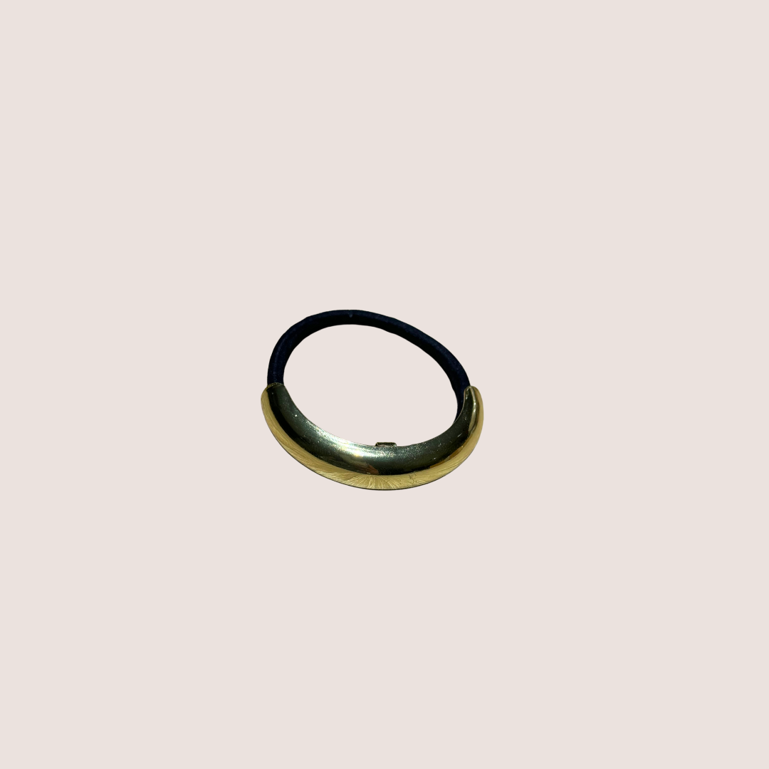 Golden Metallic Hair-ties