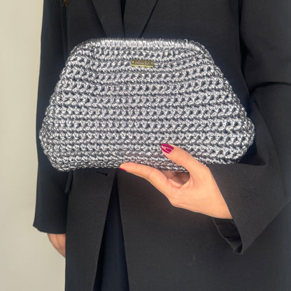 Nuit Metallic Crochet Bags