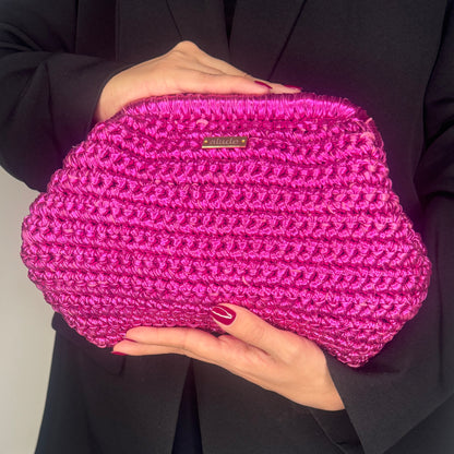 Nuit Metallic Crochet Bags